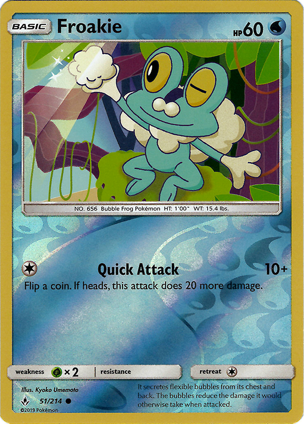 Froakie (Reverse Holo)