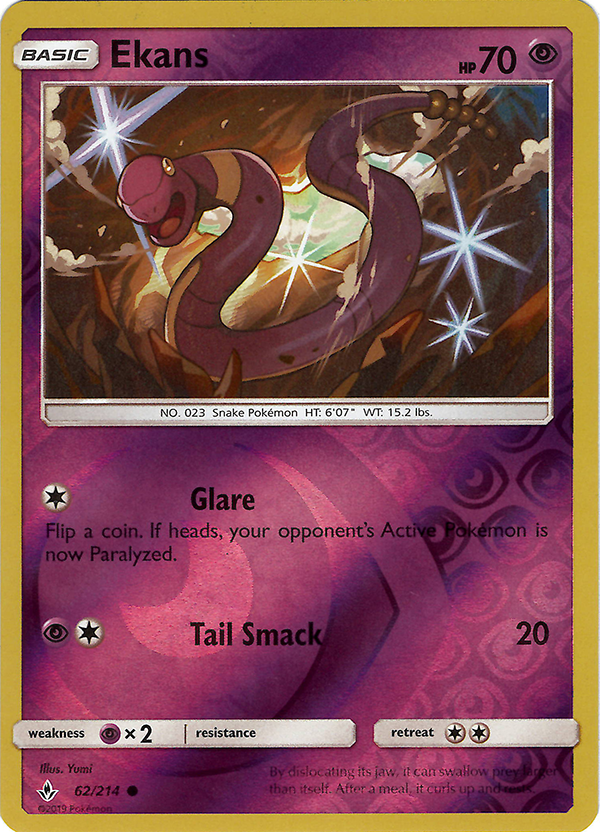 Ekans (Reverse Holo)
