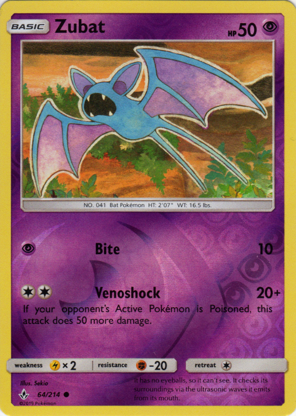 Zubat (Reverse Holo)