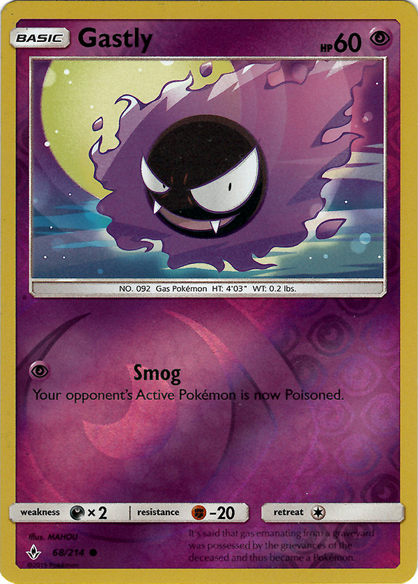 Gastly (68) (Reverse Holo)