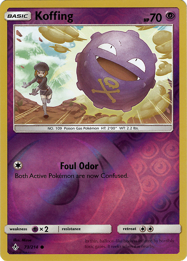 Koffing (Reverse Holo)