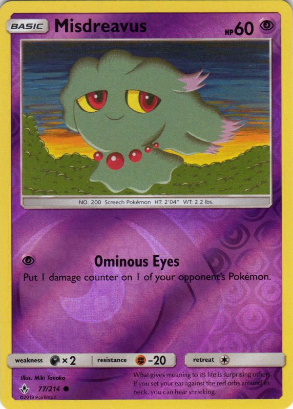 Misdreavus (Reverse Holo)
