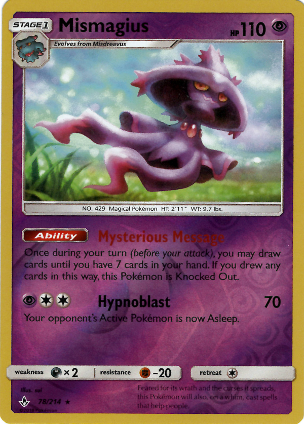 Mismagius (Reverse Holo)