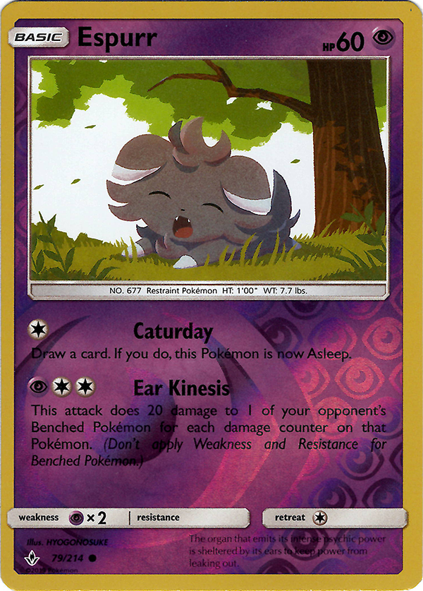 Espurr (Reverse Holo)
