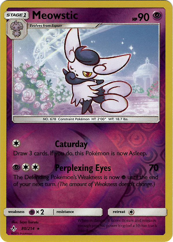Meowstic (Reverse Holo)