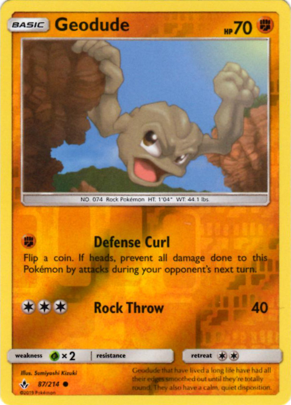 Geodude (Reverse Holo)