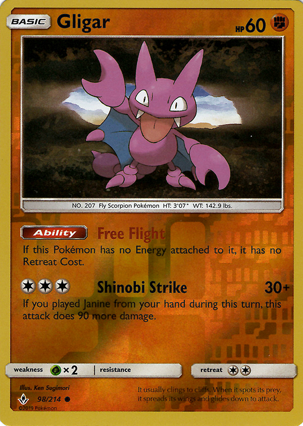 Gligar (Reverse Holo)