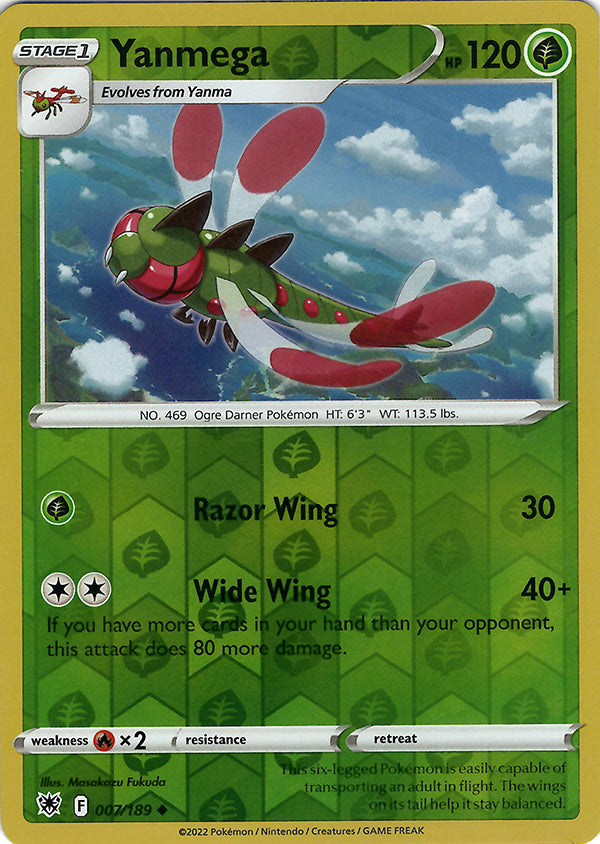 Yanmega (Reverse Holo)