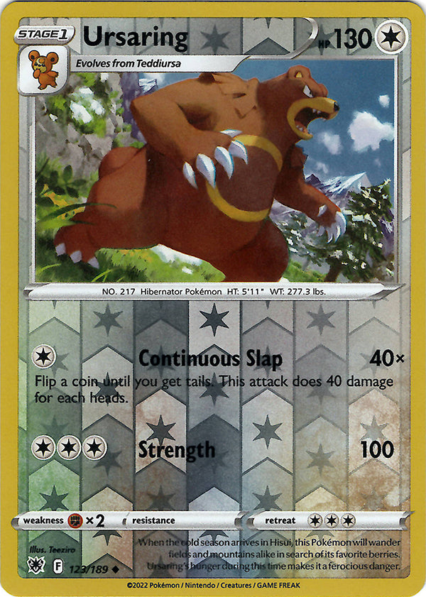 Ursaring (Reverse Holo)