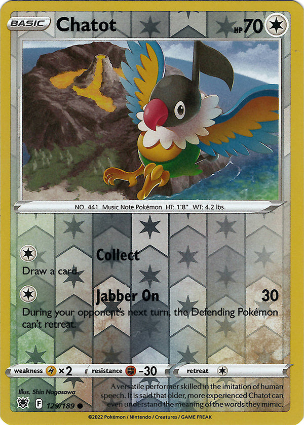 Chatot (Reverse Holo)