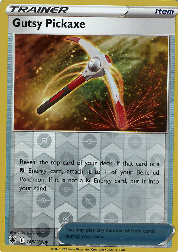 Gutsy Pickaxe (Reverse Holo)