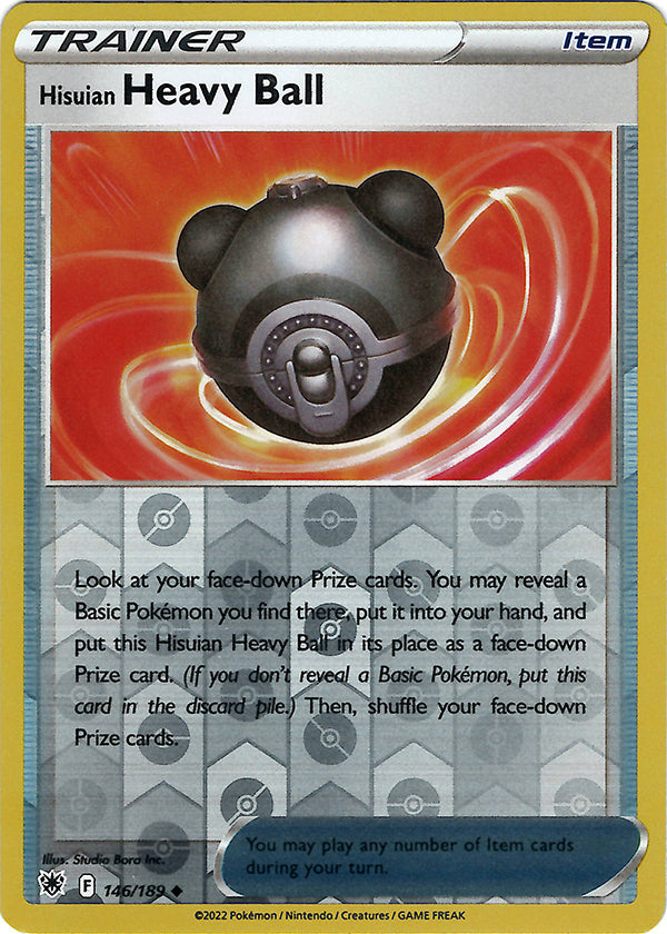 Hisuian Heavy Ball (Reverse Holo)