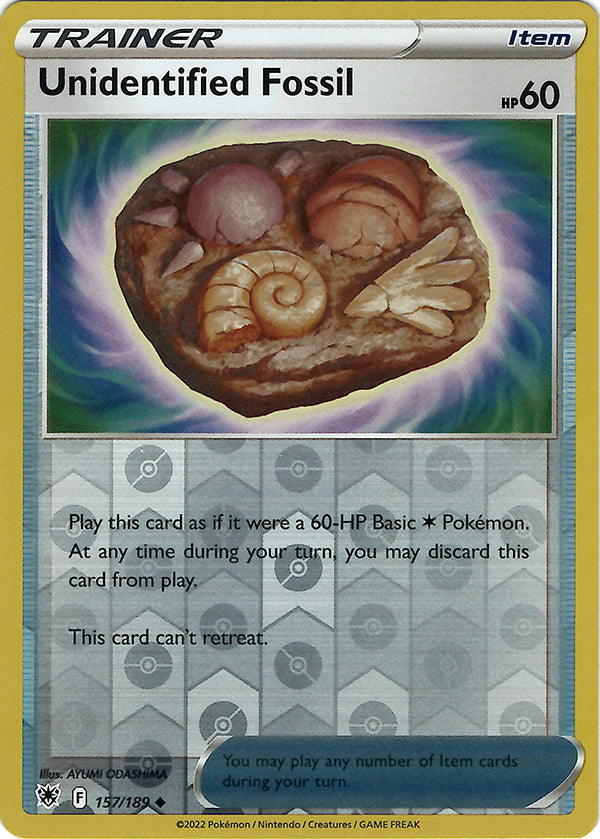 Unidentified Fossil (Reverse Holo)