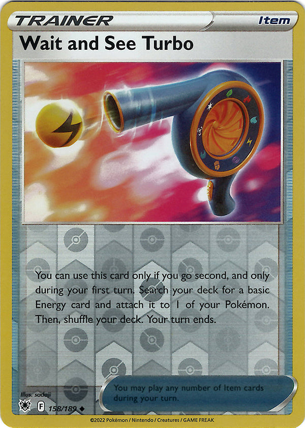 Wait and See Turbo (Reverse Holo)