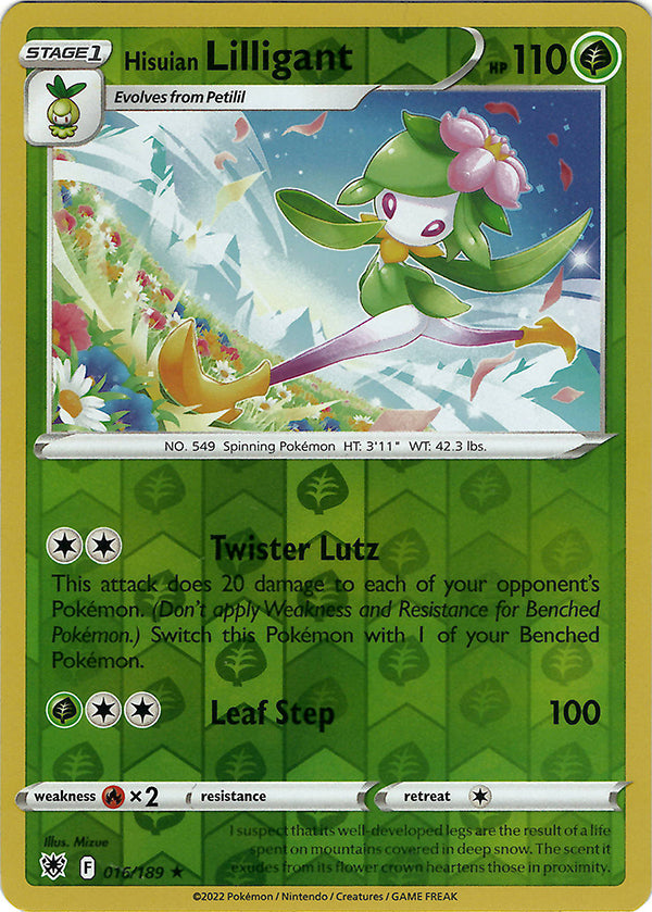 Hisuian Lilligant (Reverse Holo)