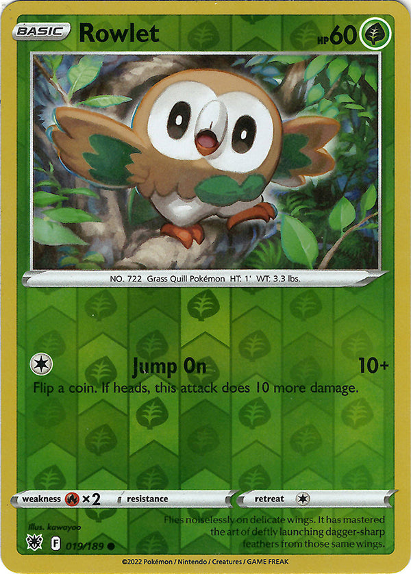 Rowlet (Reverse Holo)