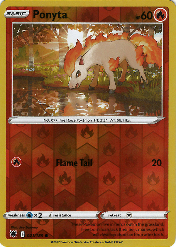 Ponyta (Reverse Holo)