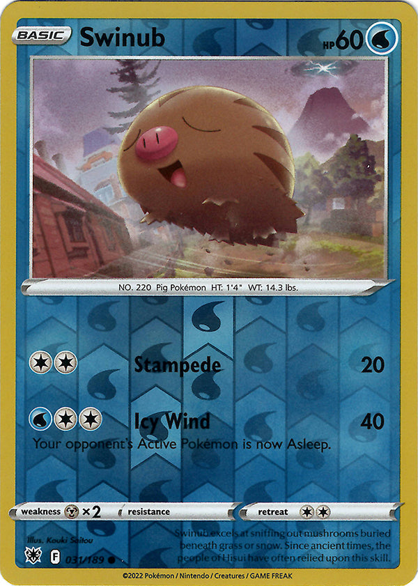 Swinub (Reverse Holo)