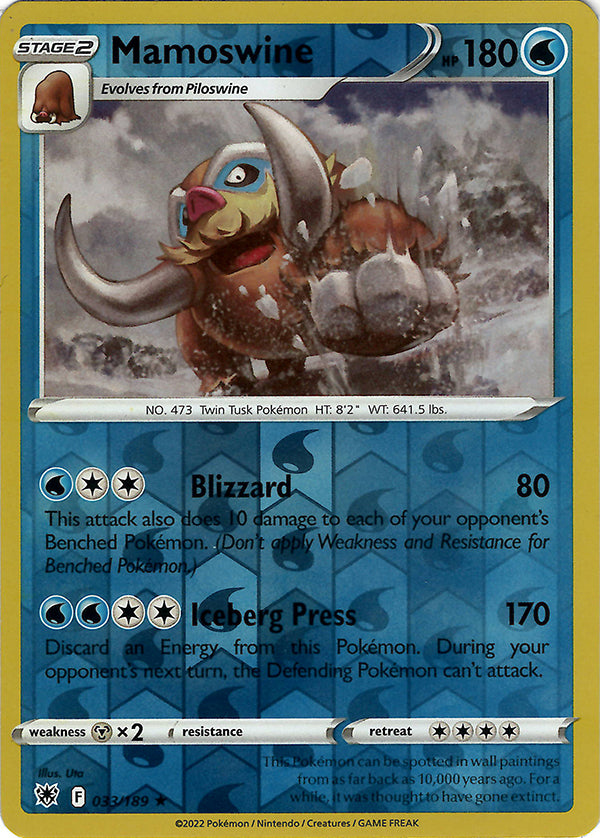 Mamoswine (Reverse Holo)