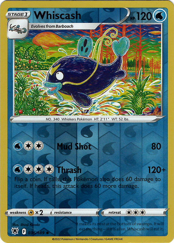 Whiscash (Reverse Holo)