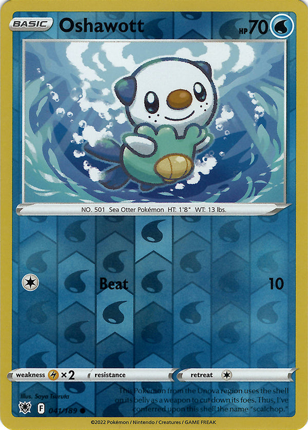 Oshawott (Reverse Holo)