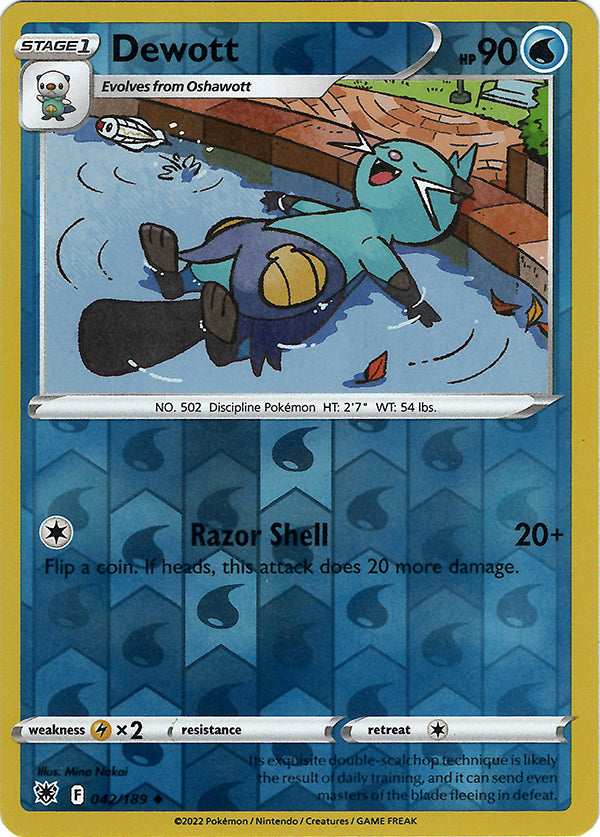 Dewott (Reverse Holo)