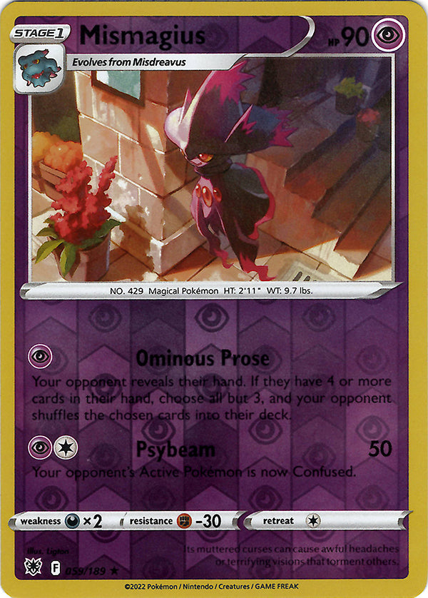 Mismagius (Reverse Holo)