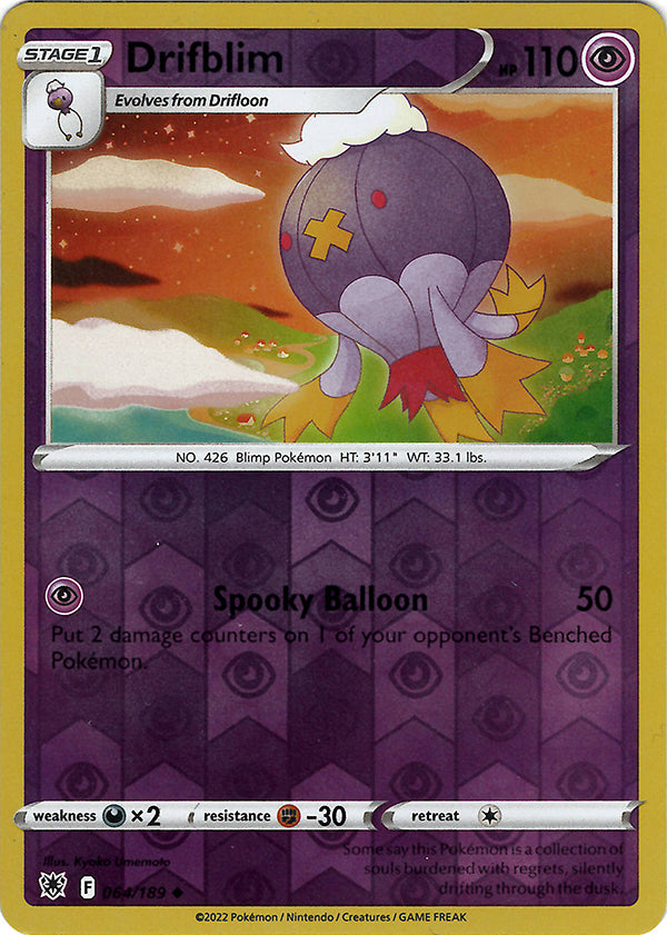 Drifblim (Reverse Holo)