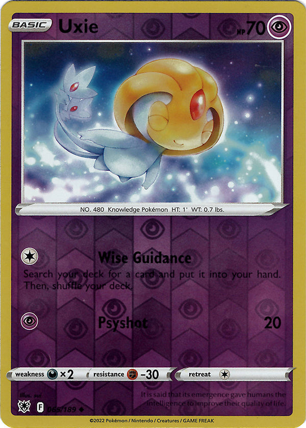 Uxie (Reverse Holo)