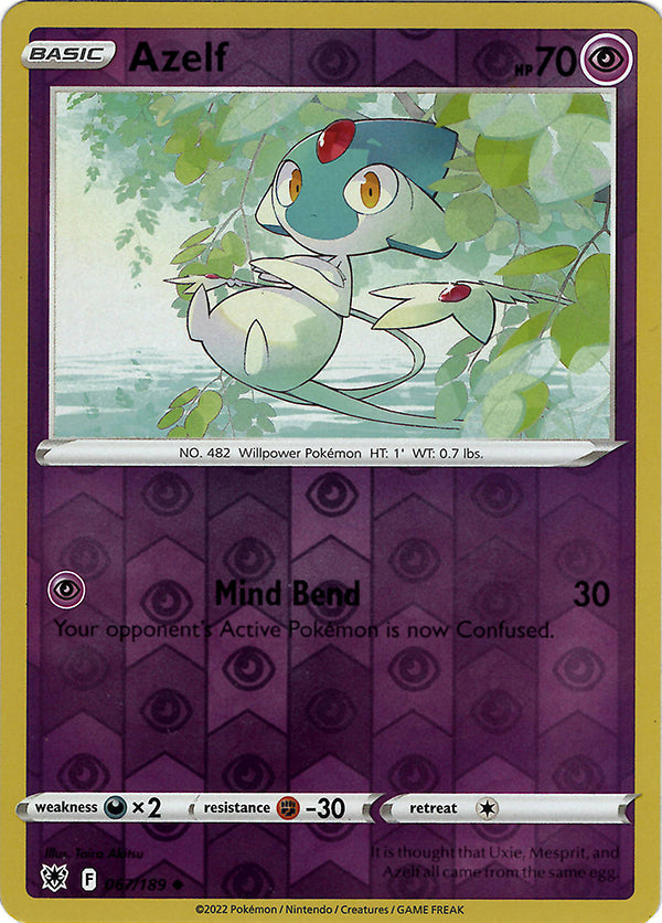 Azelf (Reverse Holo)