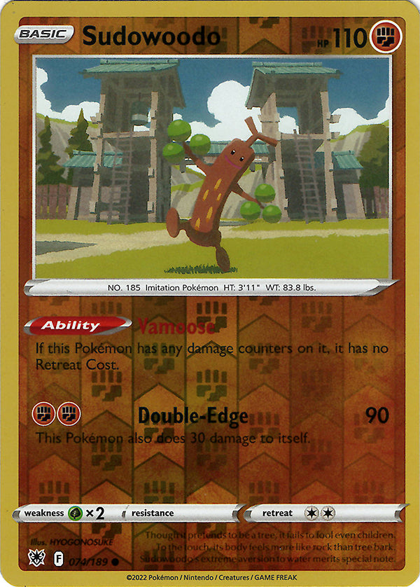 Sudowoodo (Reverse Holo)