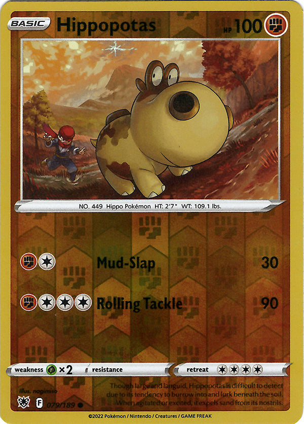 Hippopotas (Reverse Holo)