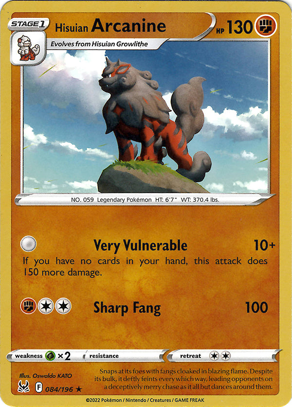 Hisuian Arcanine (Deck Exclusive Promo)