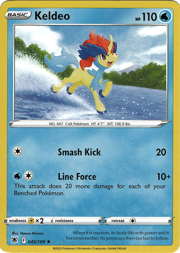 Keldeo (Deck Exclusive Promo)