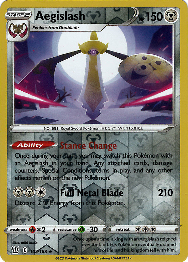 Aegislash (107) (Reverse Holo)