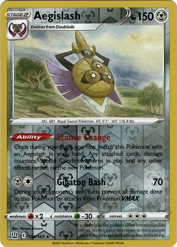 Aegislash (108) (Reverse Holo)