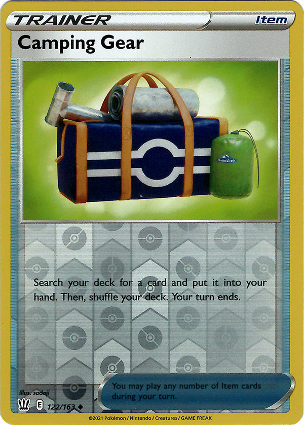 Camping Gear (Reverse Holo)