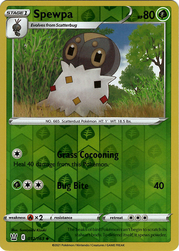 Spewpa (Reverse Holo)