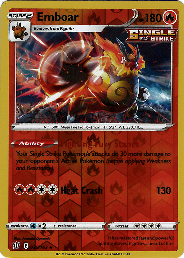 Emboar (Reverse Holo)