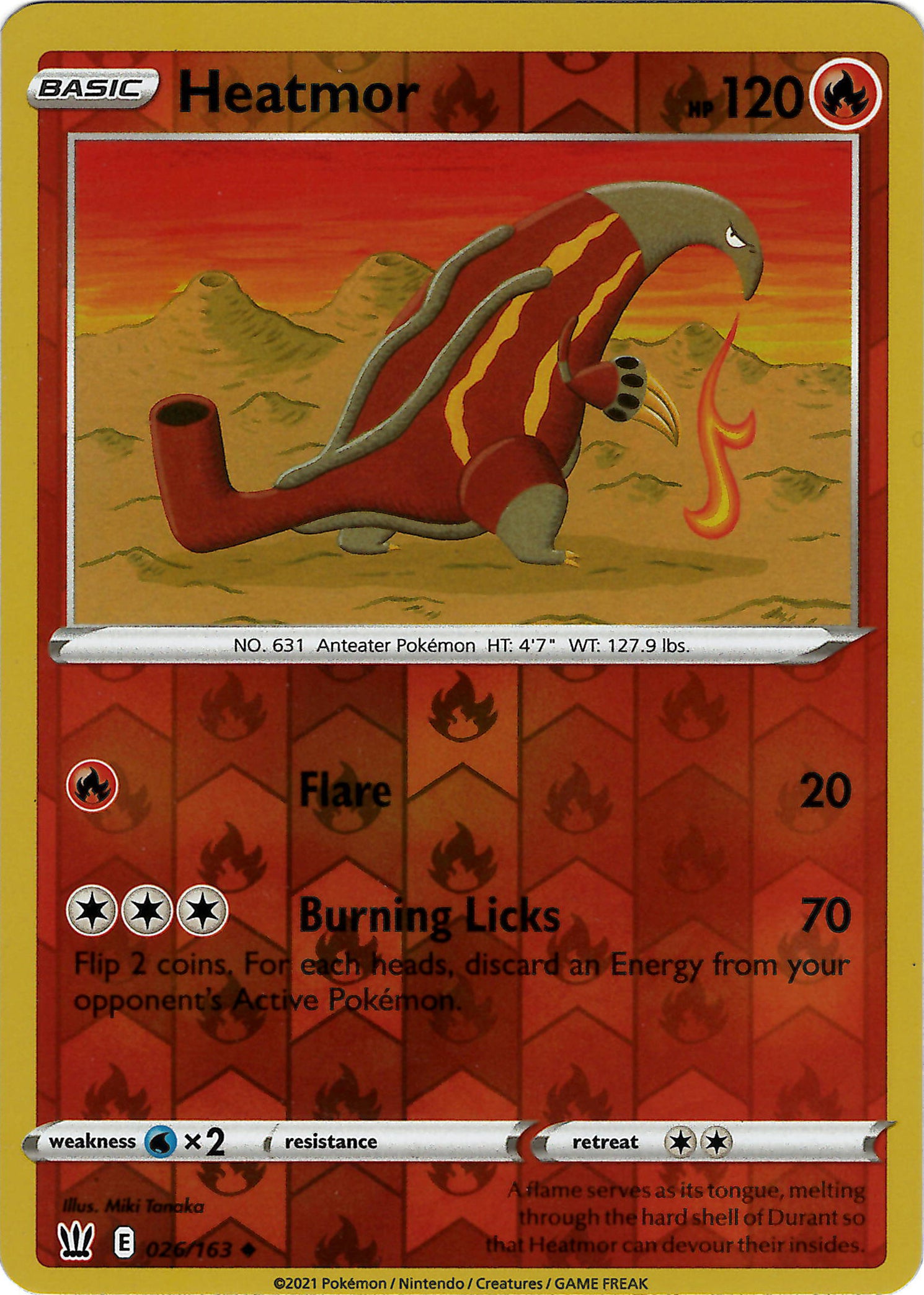 Heatmor (Reverse Holo)