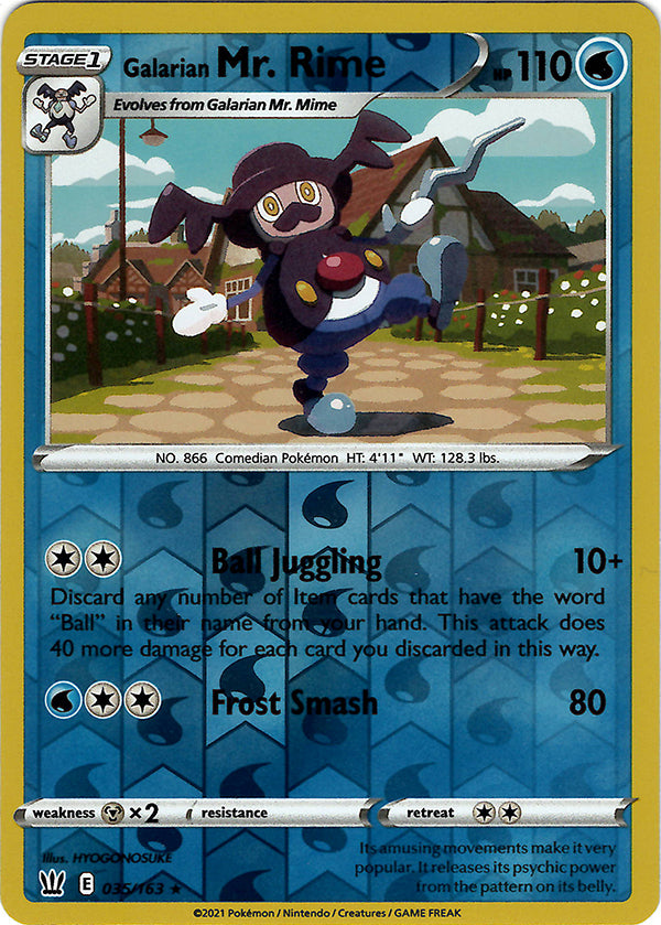 Galarian Mr. Rime (Reverse Holo)
