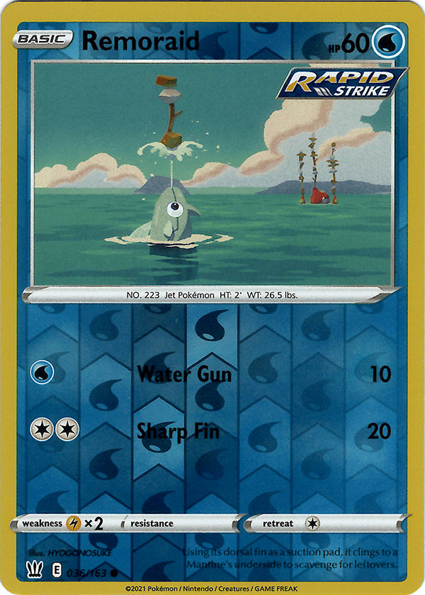 Remoraid (Reverse Holo)