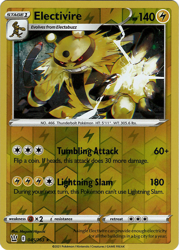 Electivire (Reverse Holo)