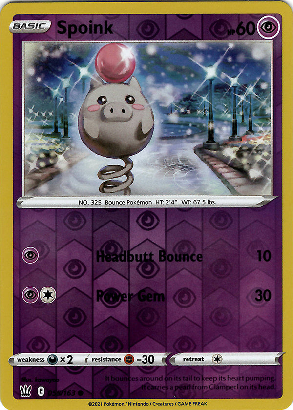 Spoink (Reverse Holo)