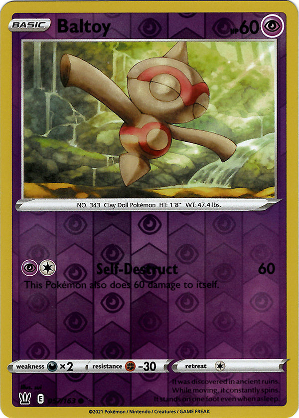 Baltoy (Reverse Holo)