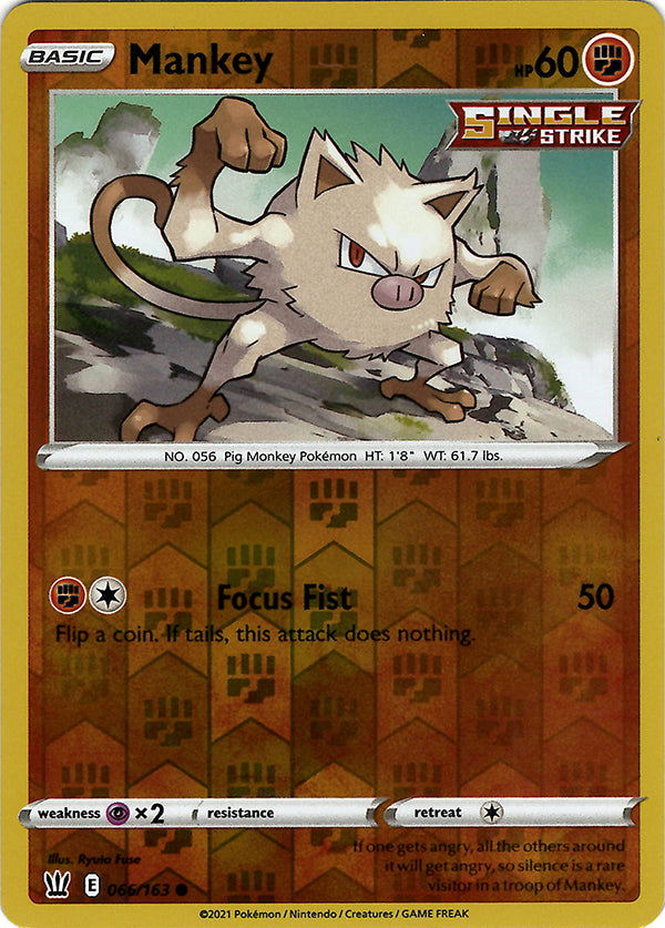 Mankey (Reverse Holo)