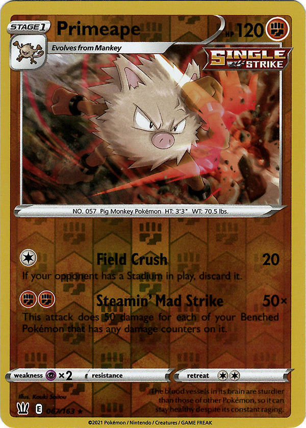 Primeape (Reverse Holo)