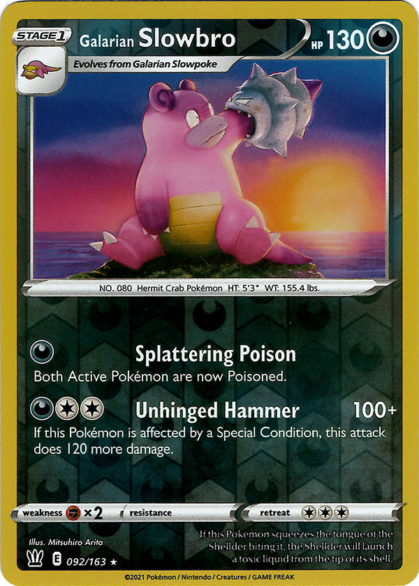 Galarian Slowbro (Reverse Holo)
