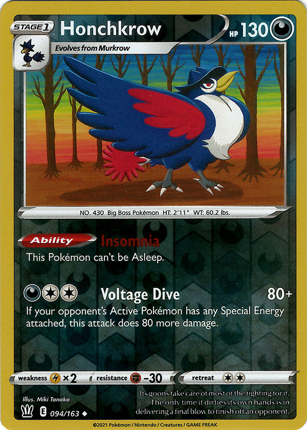 Honchkrow (Reverse Holo)