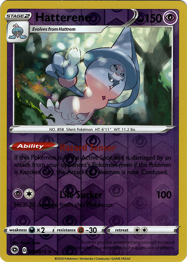 pokemon-tcg-Hatterene (Reverse Holo)